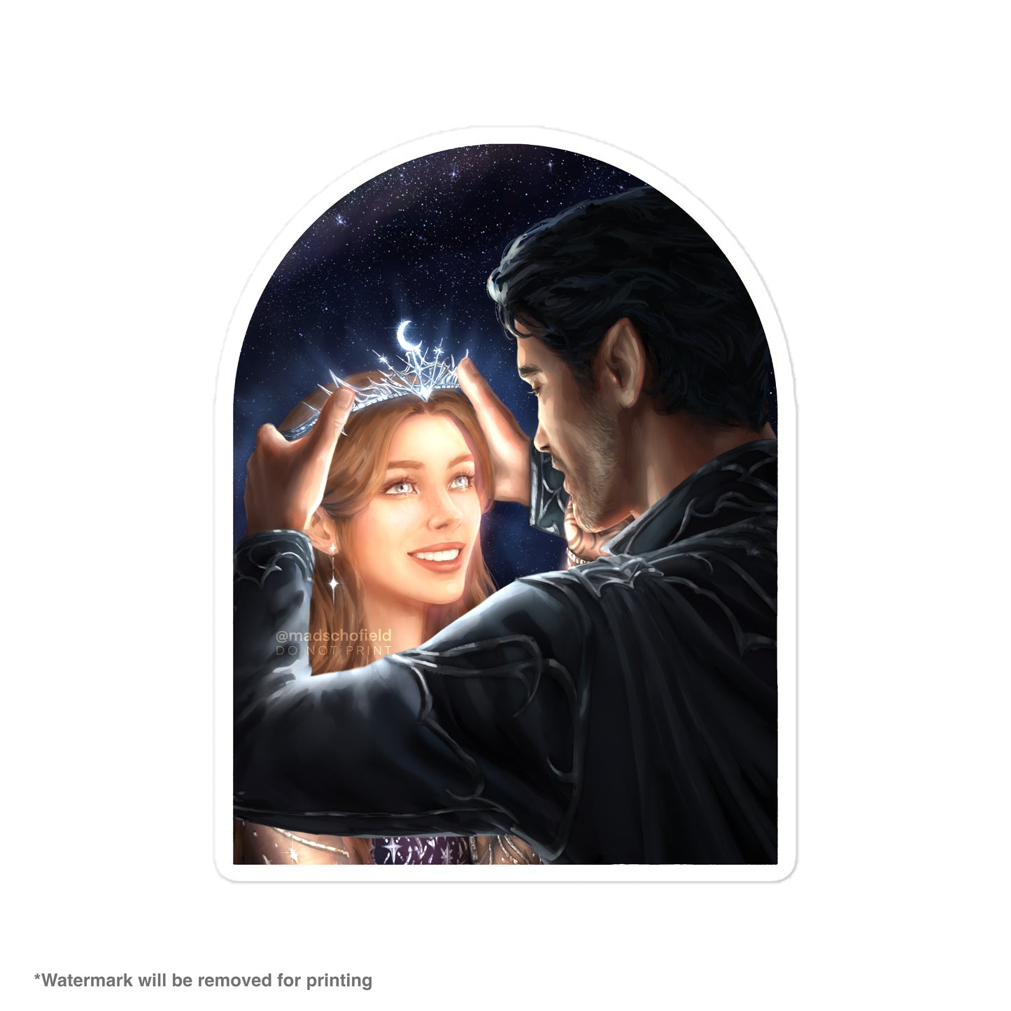 Corona Sticker