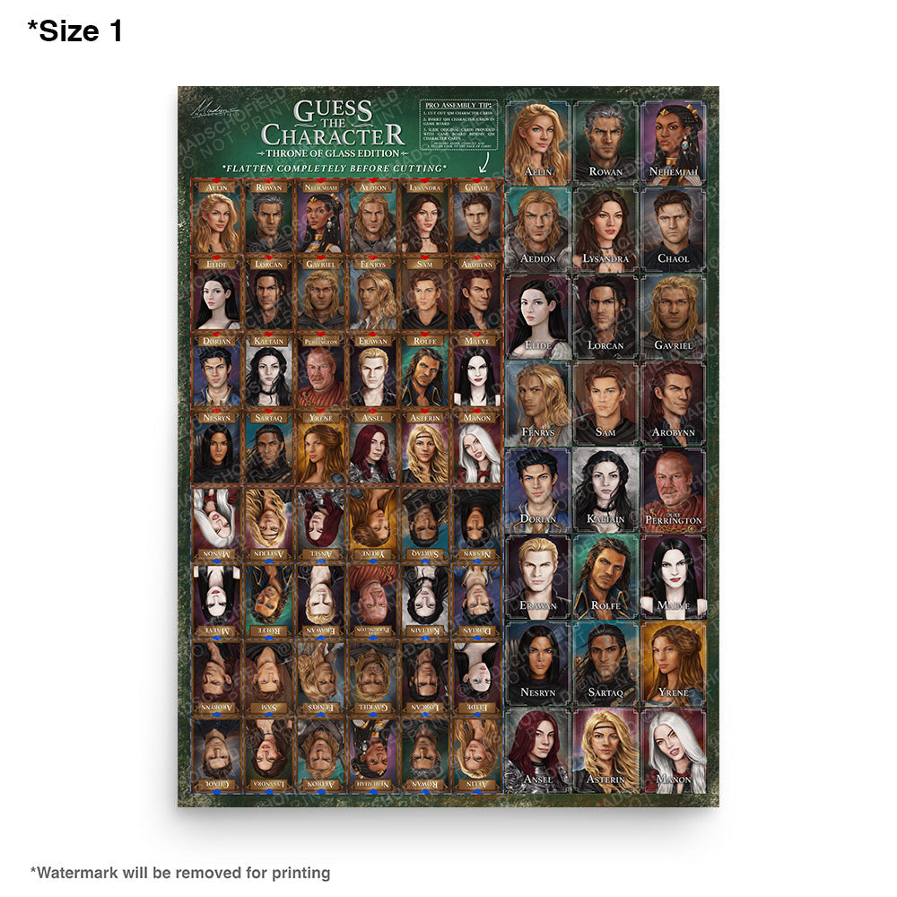 Guess the Character Throne of Glass Edition - Main Image