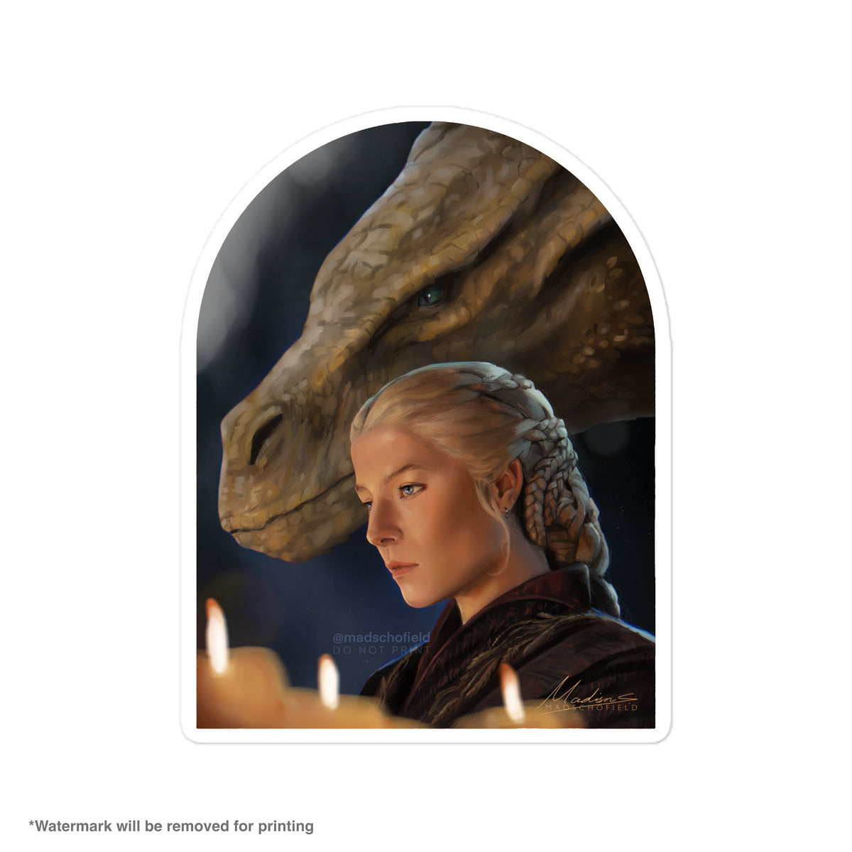 The True Heir Sticker