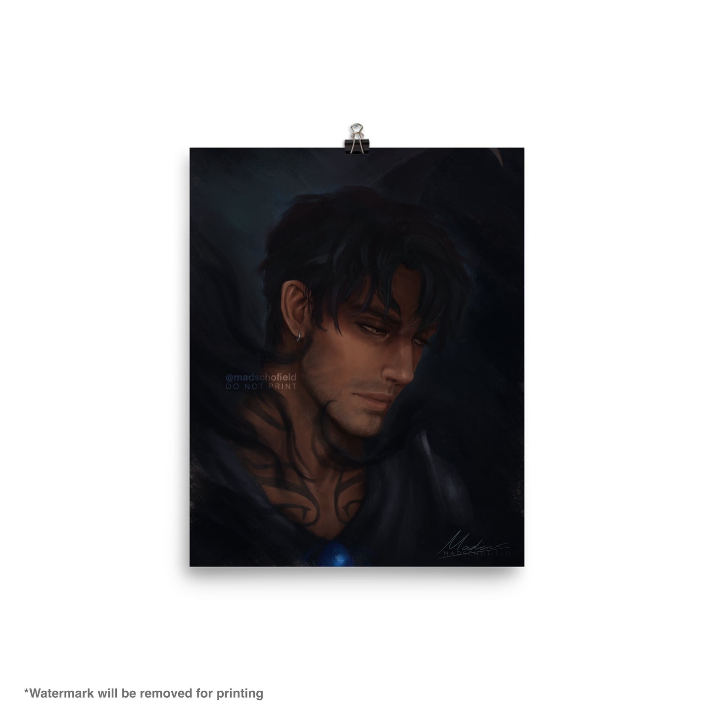 Azriel Portrait | Poster