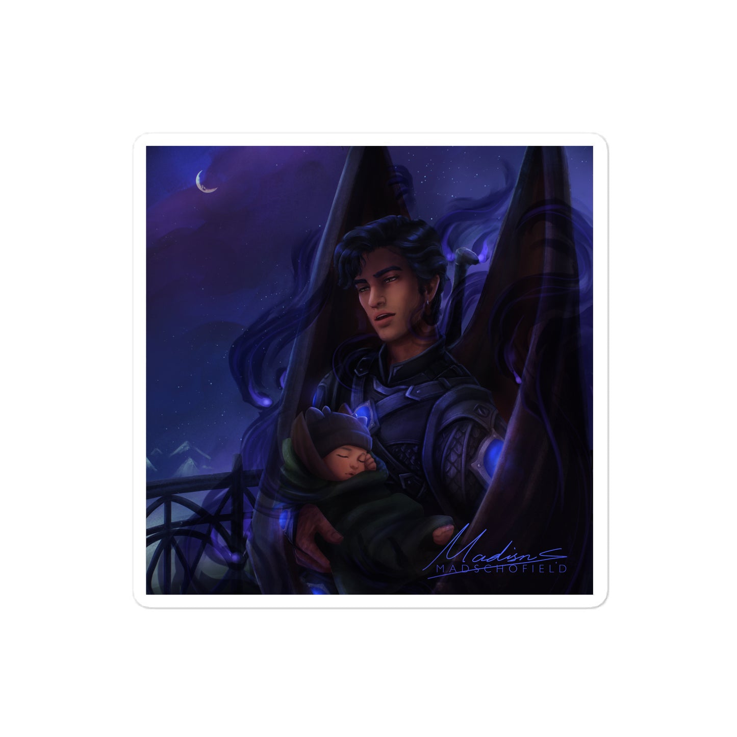 Shadowsinger's Lullaby Sticker