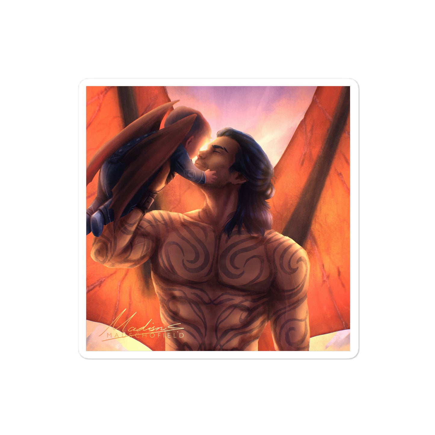 The House of Wind and Sunlight Sticker