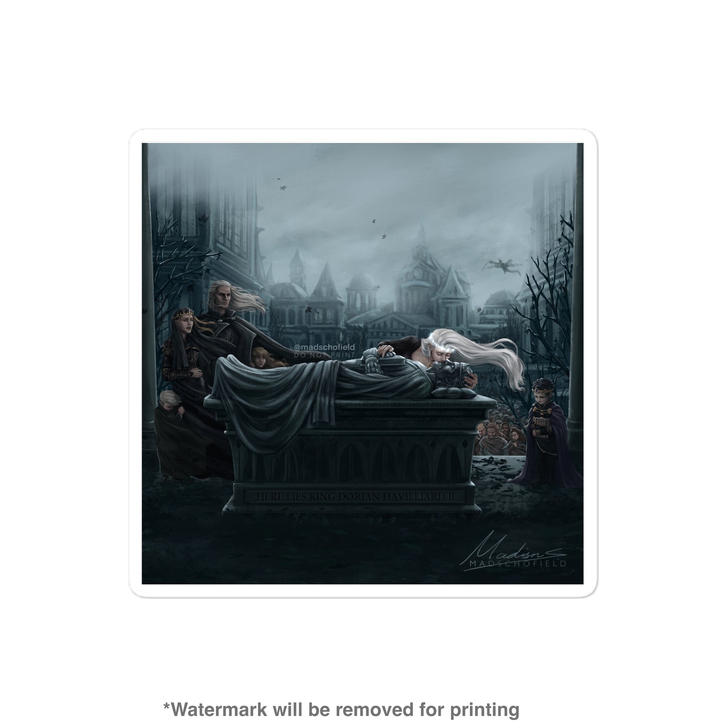 Goodbye, Princeling Sticker