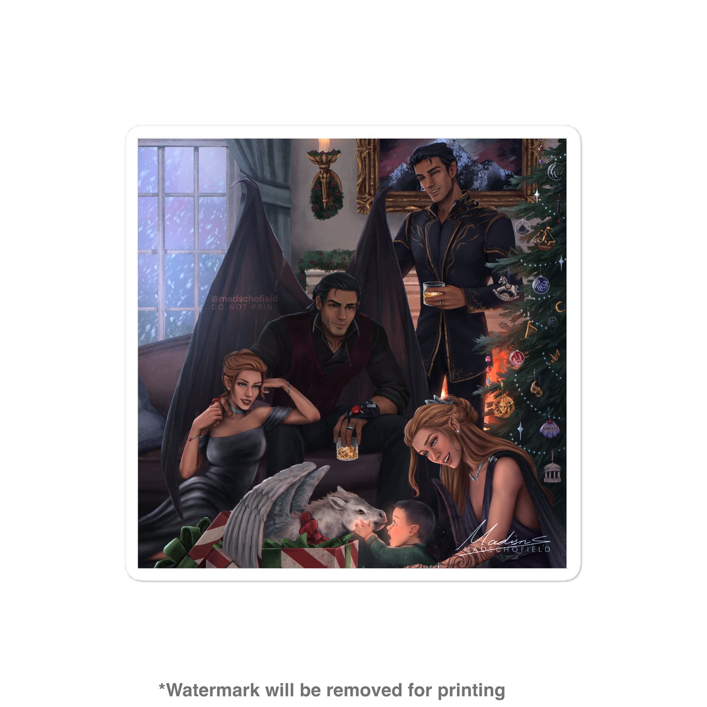 Happy Yulemas Sticker