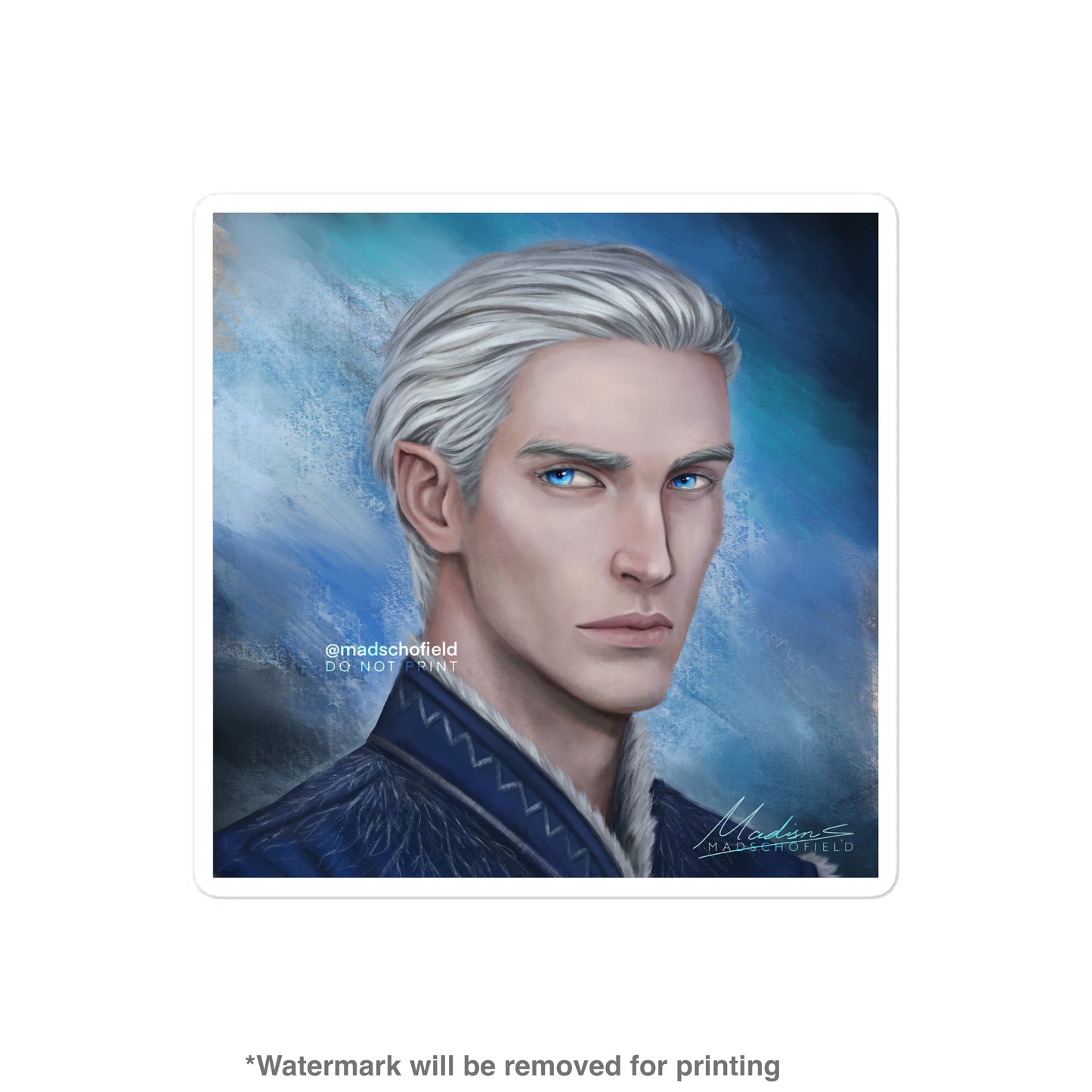 Kallias Portrait Sticker
