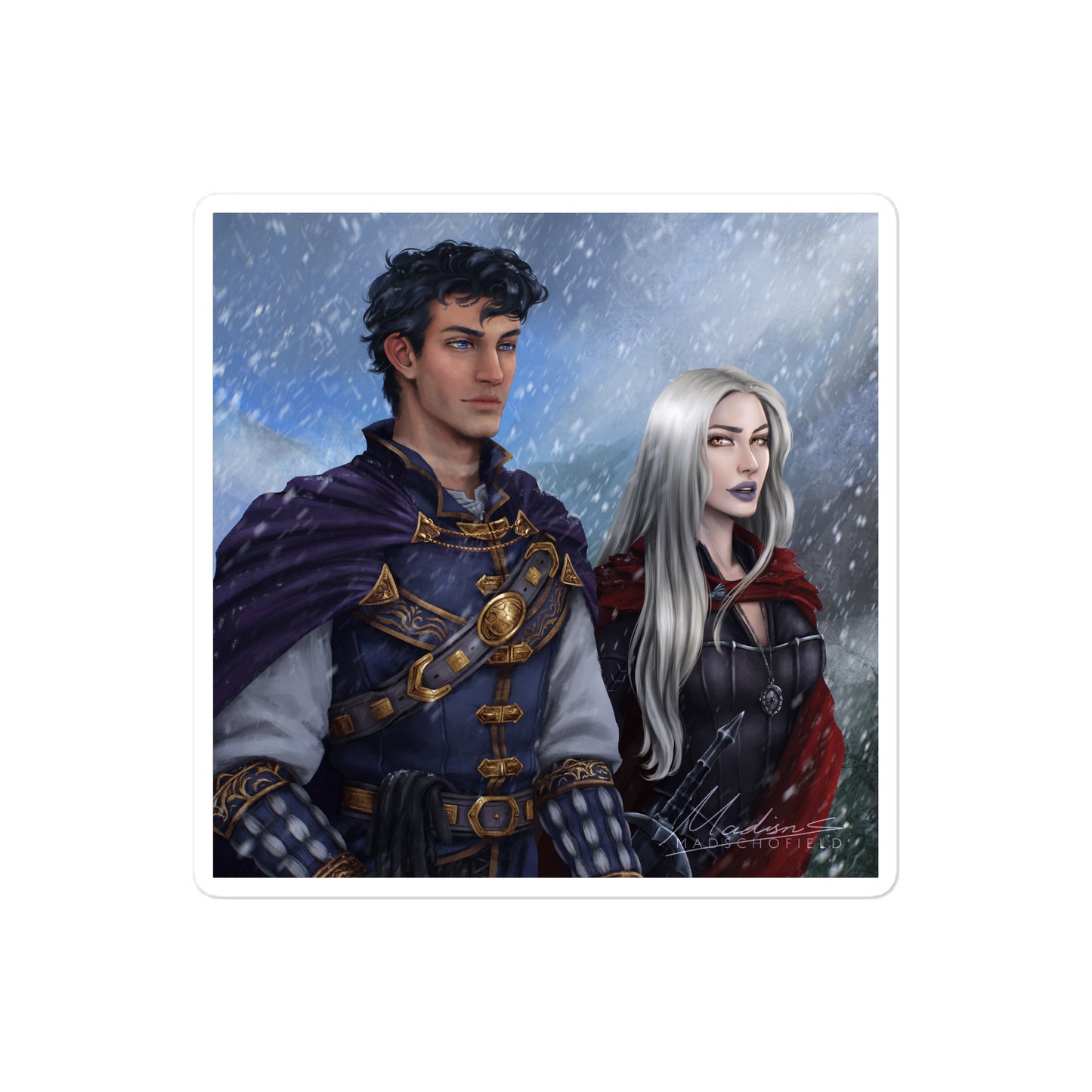 Kingdom of Iron and Ice Sticker