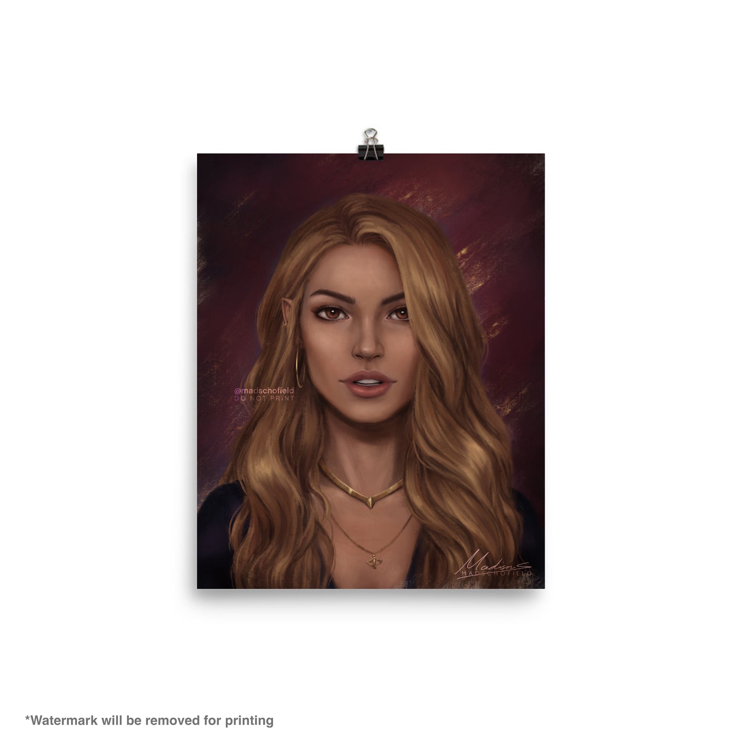 Morrigan Portrait | Poster