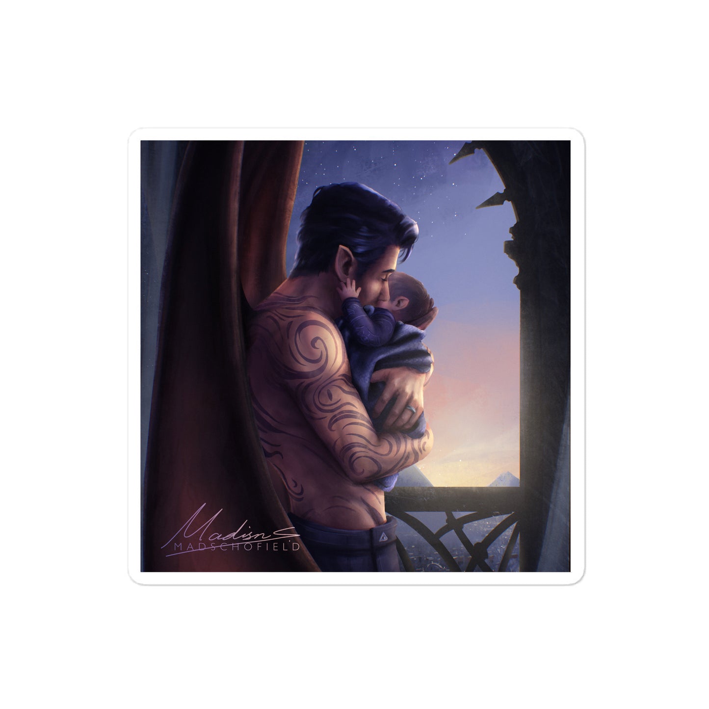 Adesivo Estrela do Amanhecer