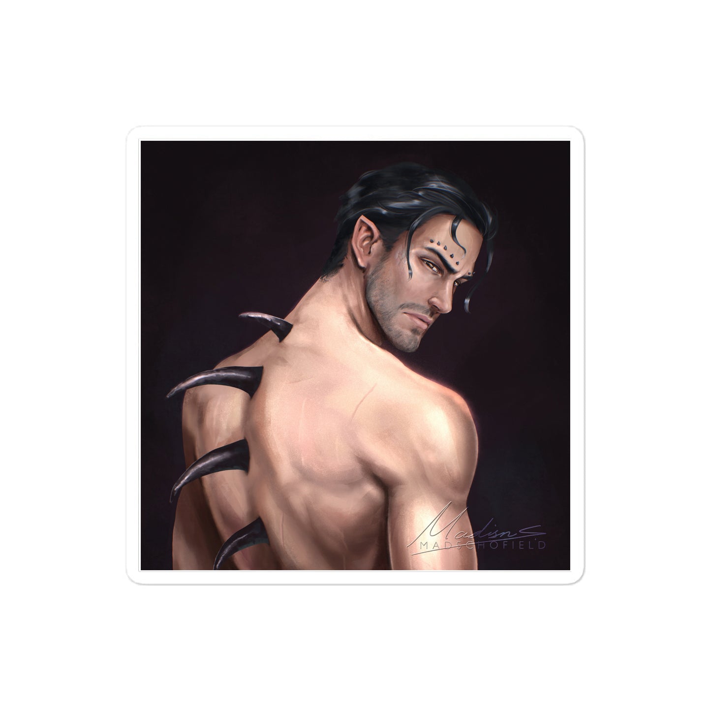 Savage Commander Sticker