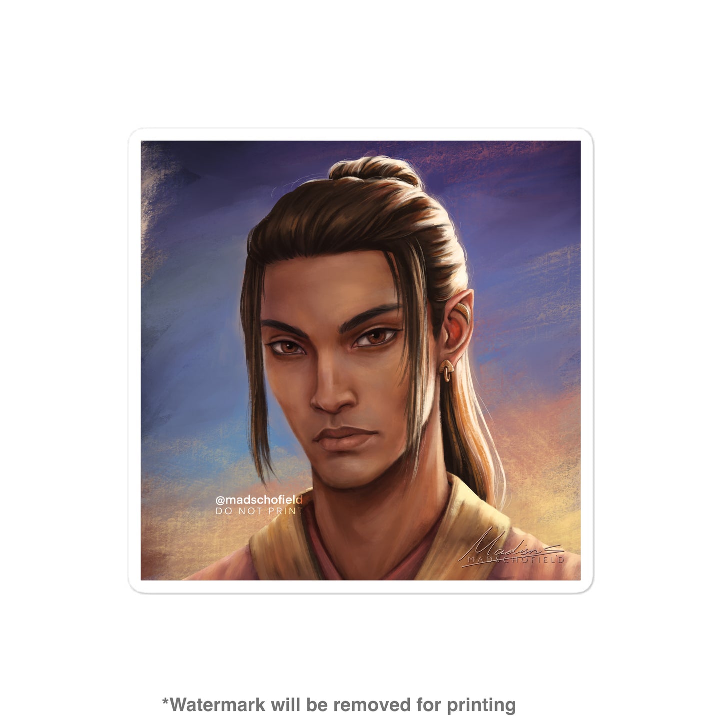 Thesan Portrait Sticker