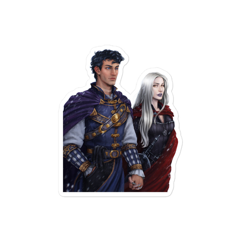 Kingdom of Iron and Ice Kisscut Sticker