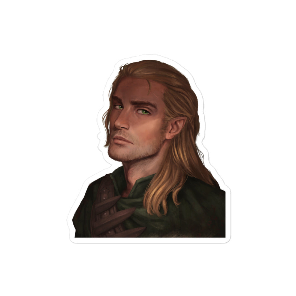 Tamlin Portrait Kisscut Sticker