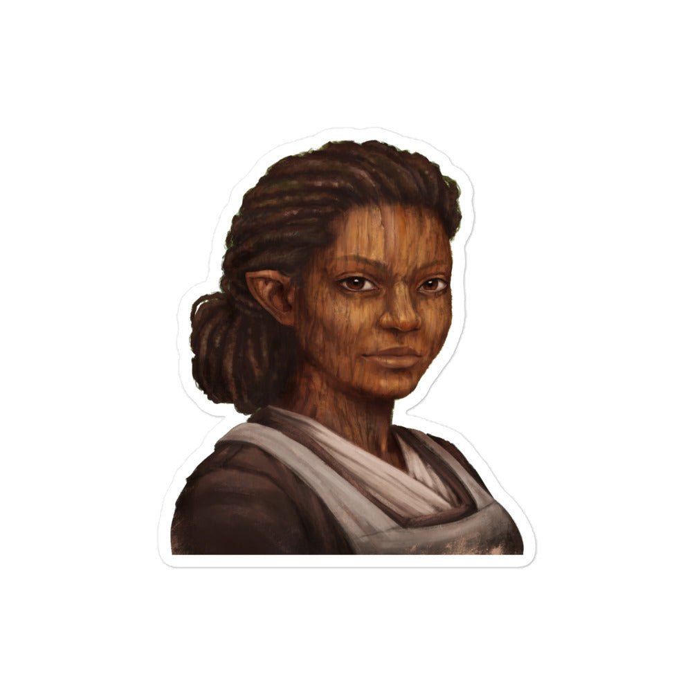 Alis Portrait Kisscut Sticker