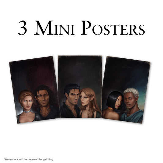 Acotar Couples Mini Print | Bundle