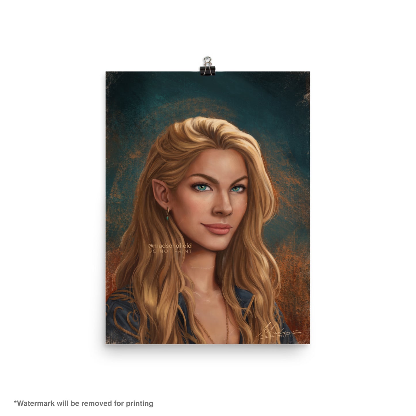 Aelin Portrait | Poster