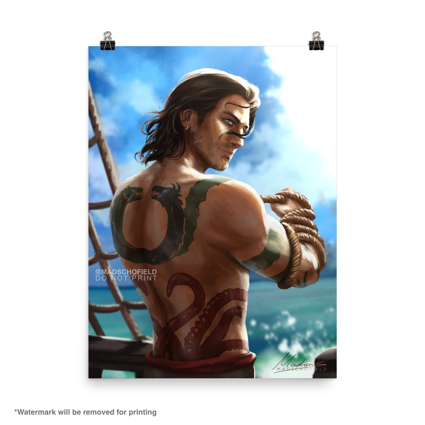 Beware the Kraken | Poster