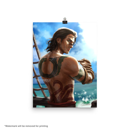 Beware the Kraken | Poster