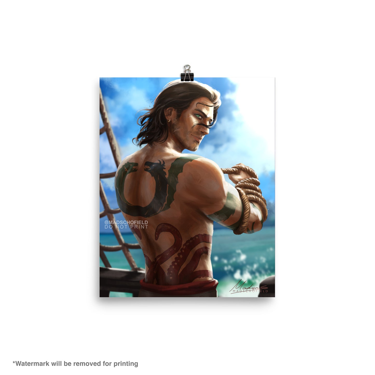 Beware the Kraken | Poster