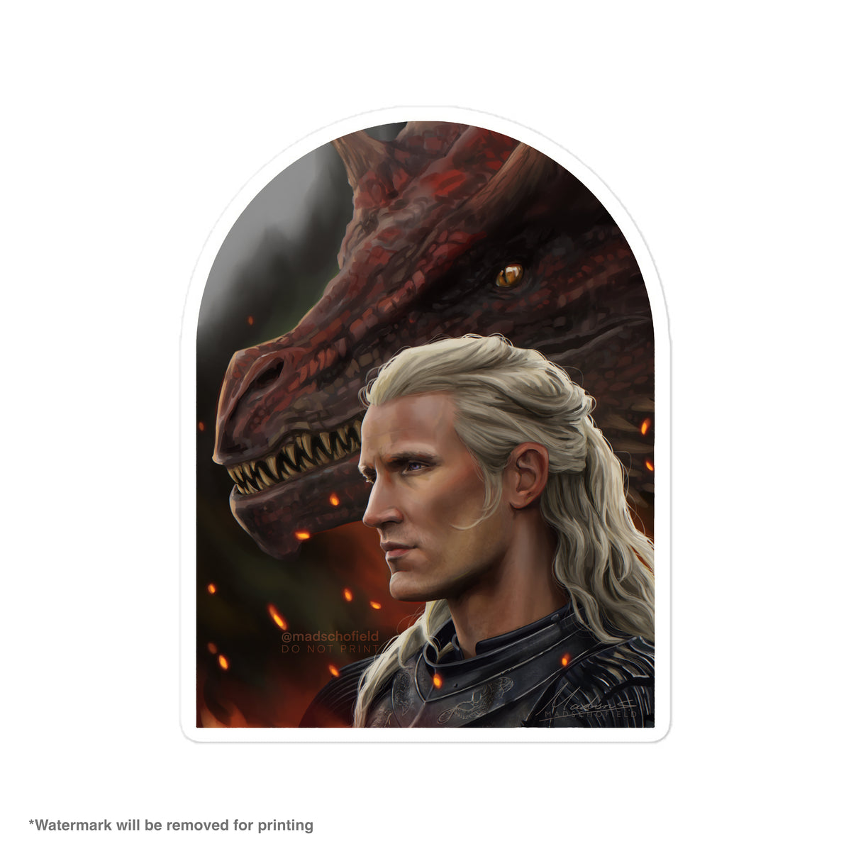 The Lord Husband Sticker