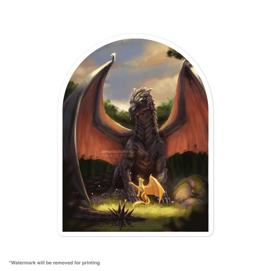 Dragon Glen Sticker