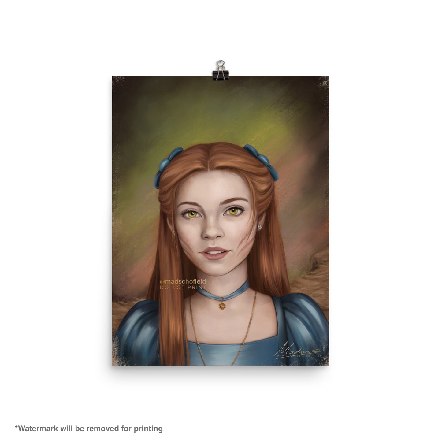 Evangeline Portrait | Poster