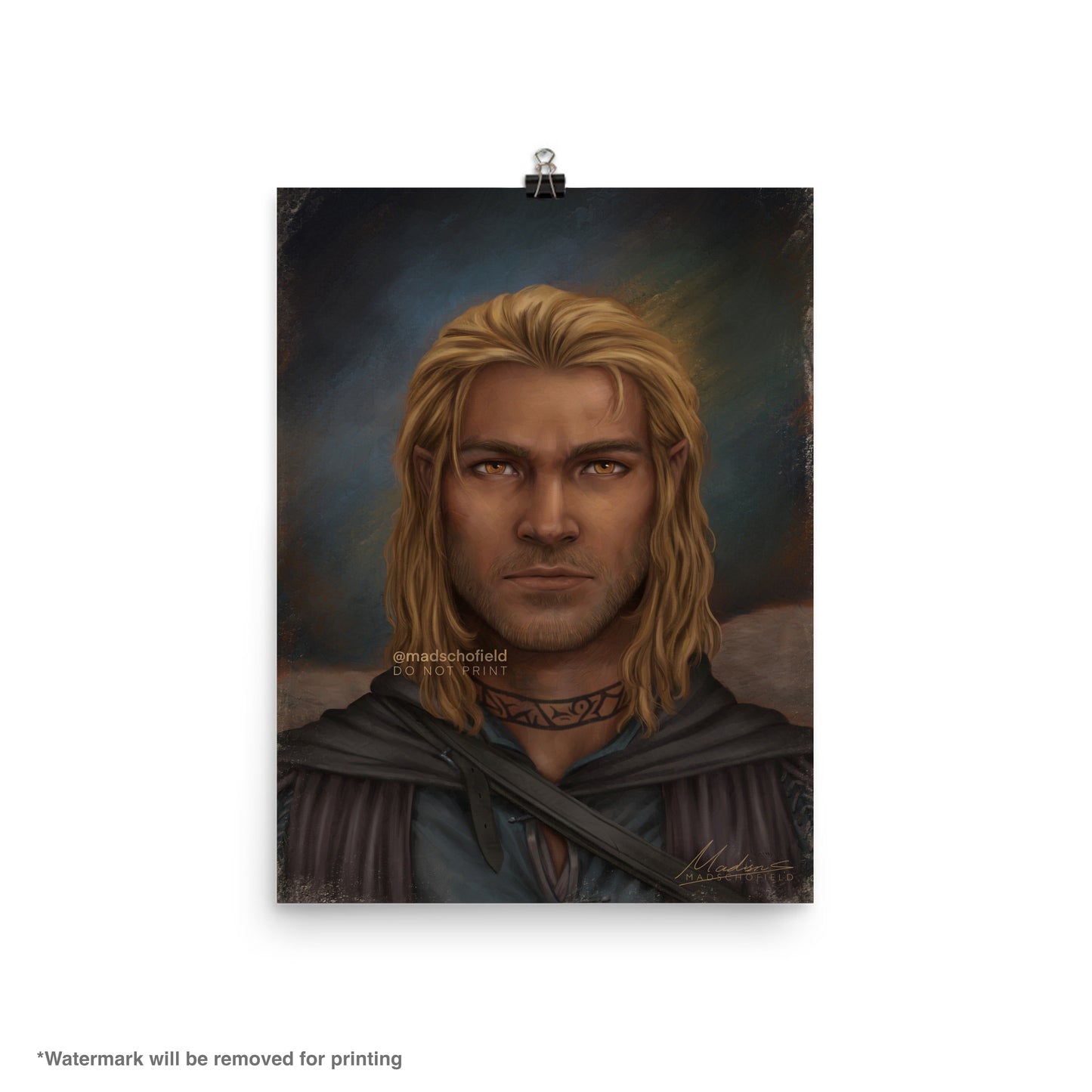 Gavriel Portrait | Poster