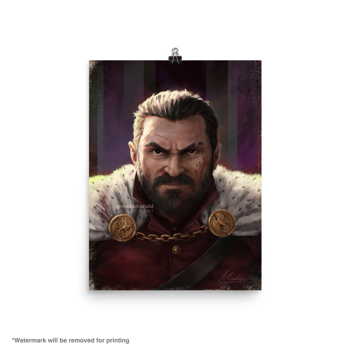 King Havilliard Portrait | Poster