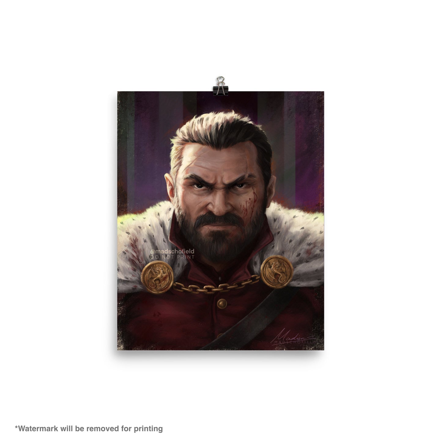 King Havilliard Portrait | Poster