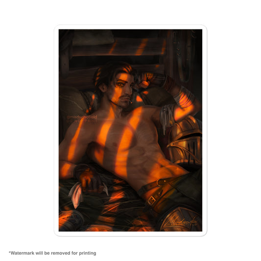 Knight of Passion Sticker