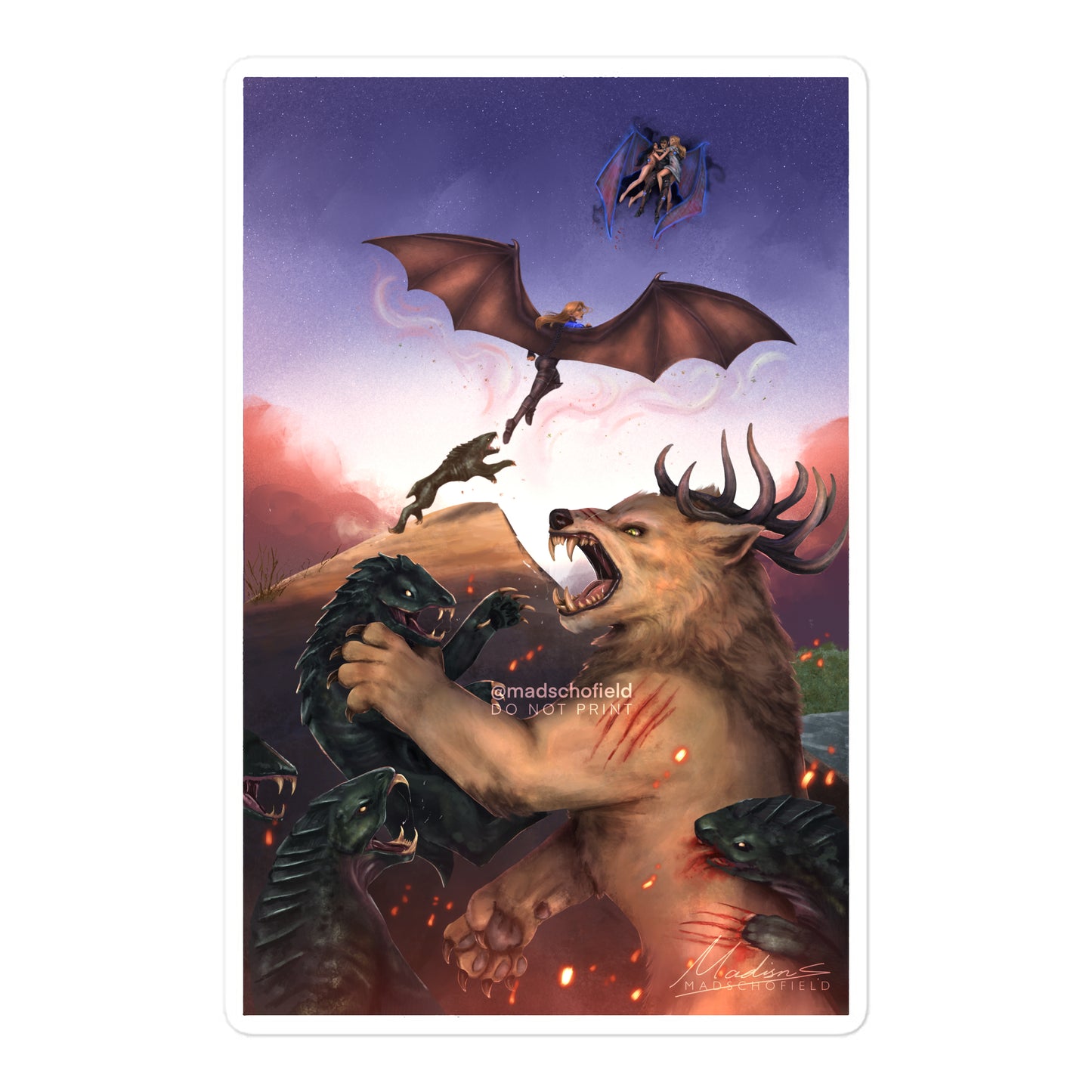 Leap of Faith Sticker