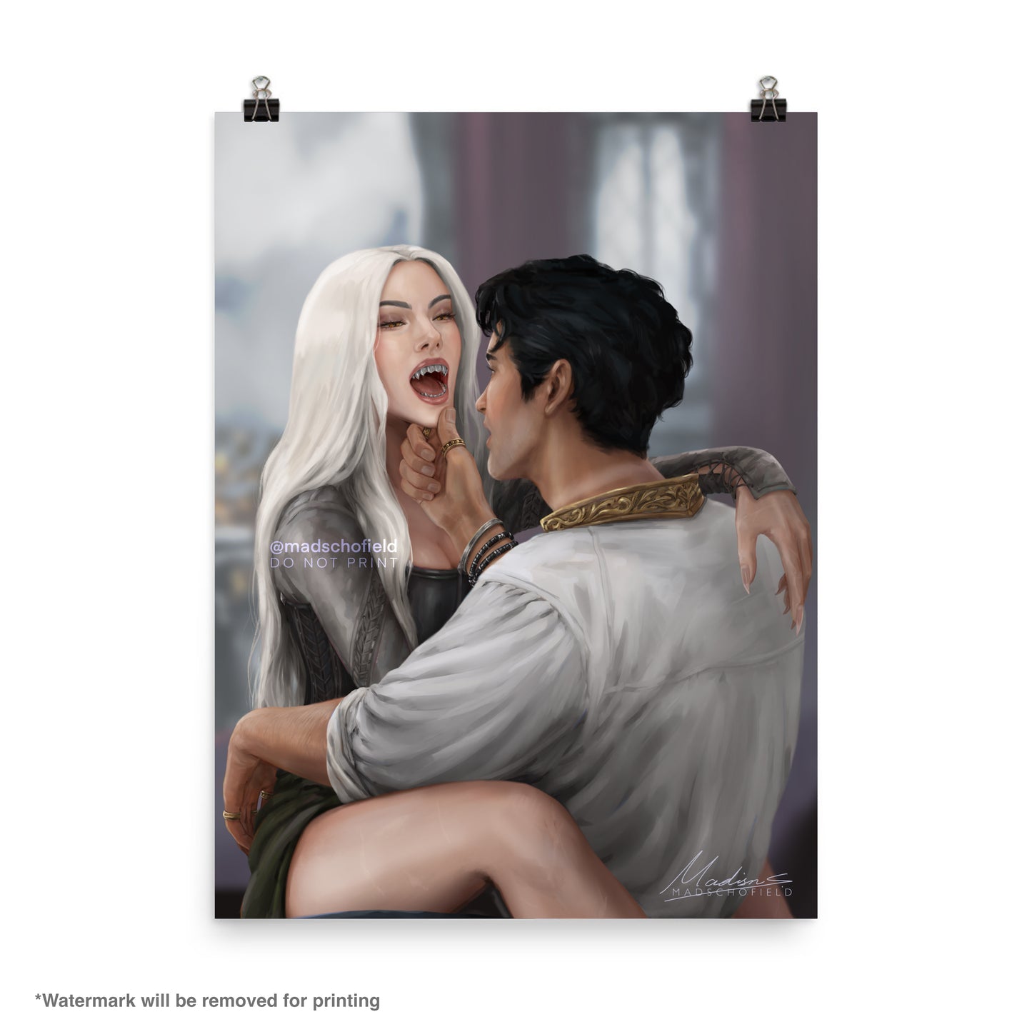 My Girlfriend the Ironteeth Witch | Poster