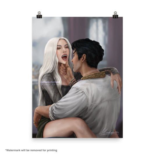 My Girlfriend the Ironteeth Witch | Poster