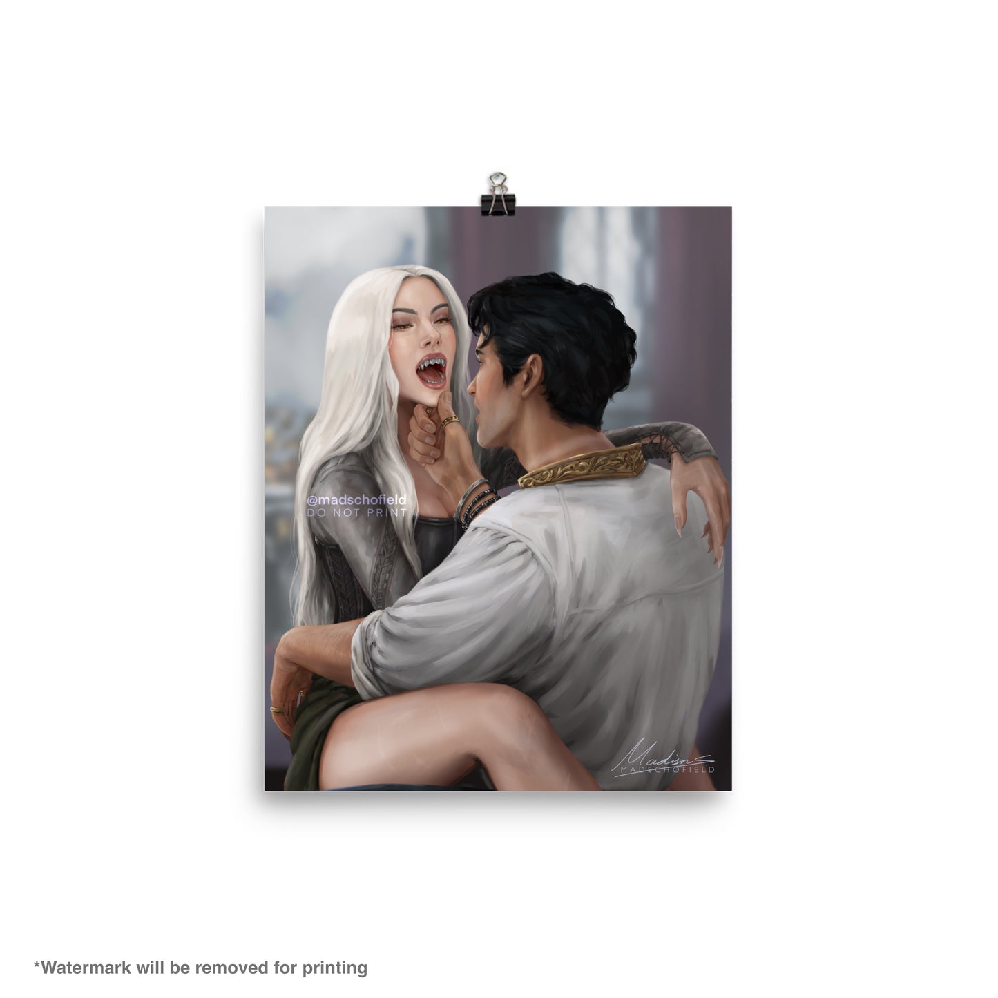 My Girlfriend the Ironteeth Witch | Poster