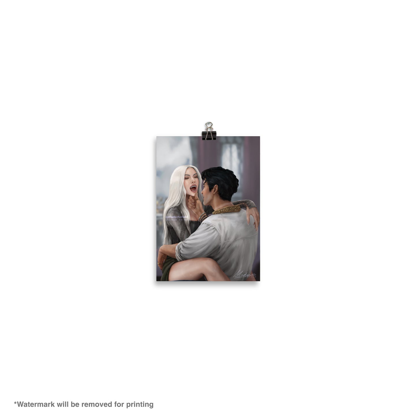 My Girlfriend the Ironteeth Witch | Poster