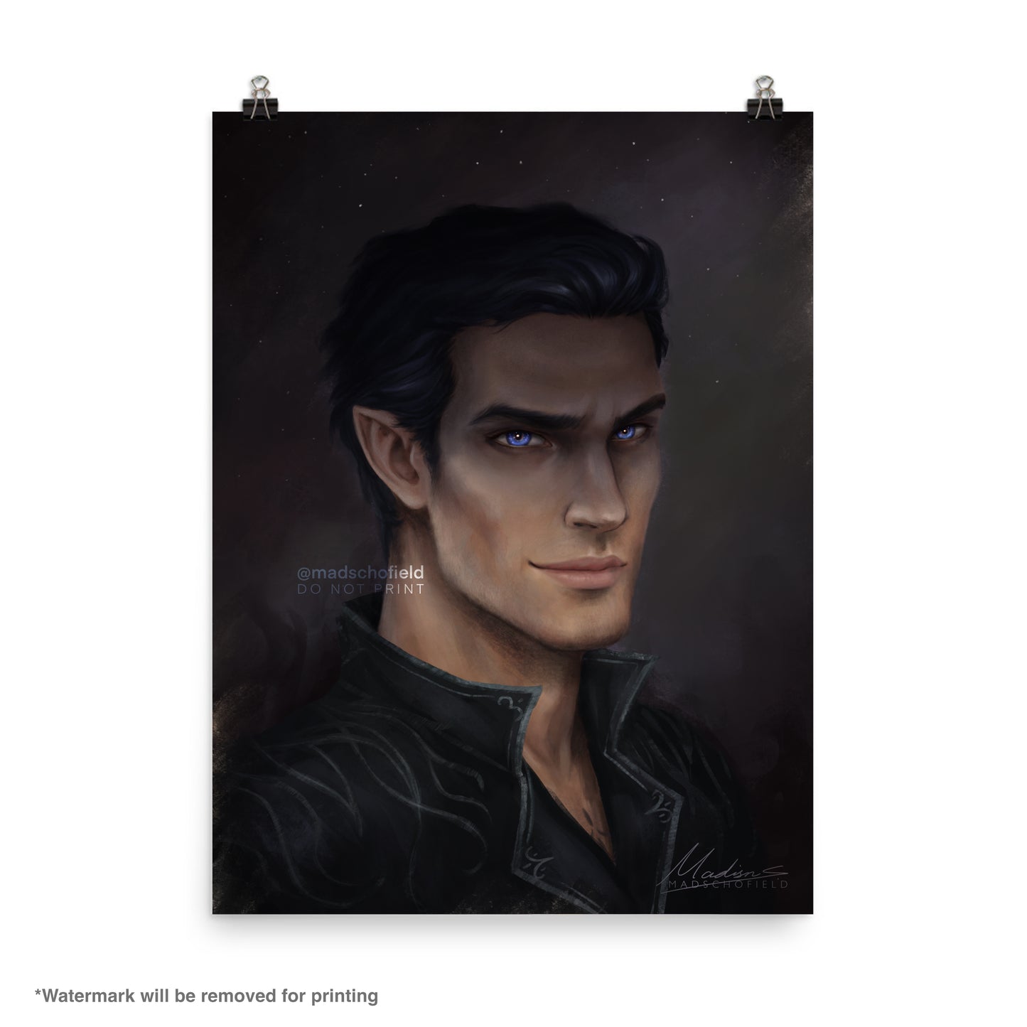 Rhysand UTM Portrait | Poster