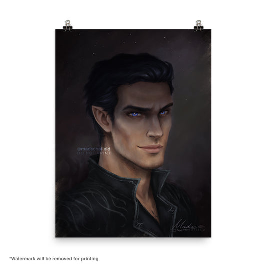 Rhysand UTM Portrait | Poster