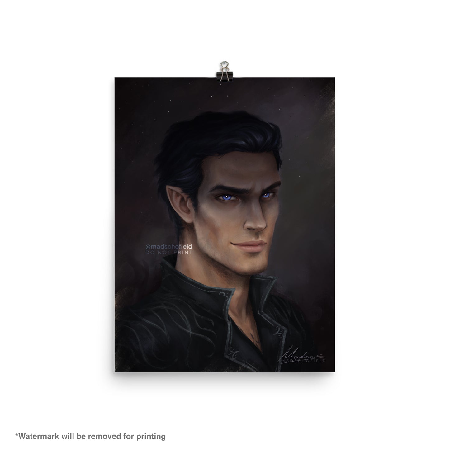 Rhysand UTM Portrait | Poster