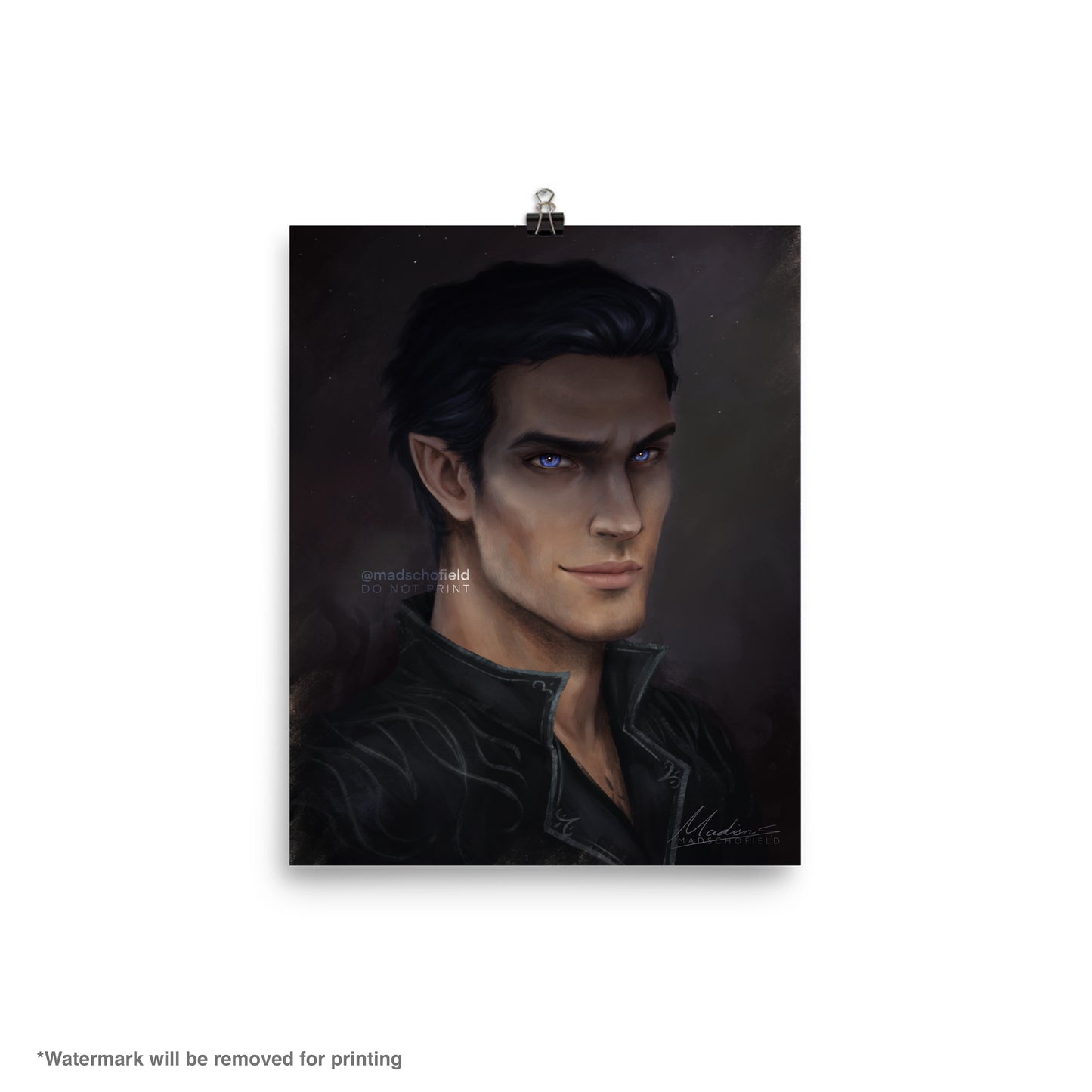 Rhysand UTM Portrait | Poster