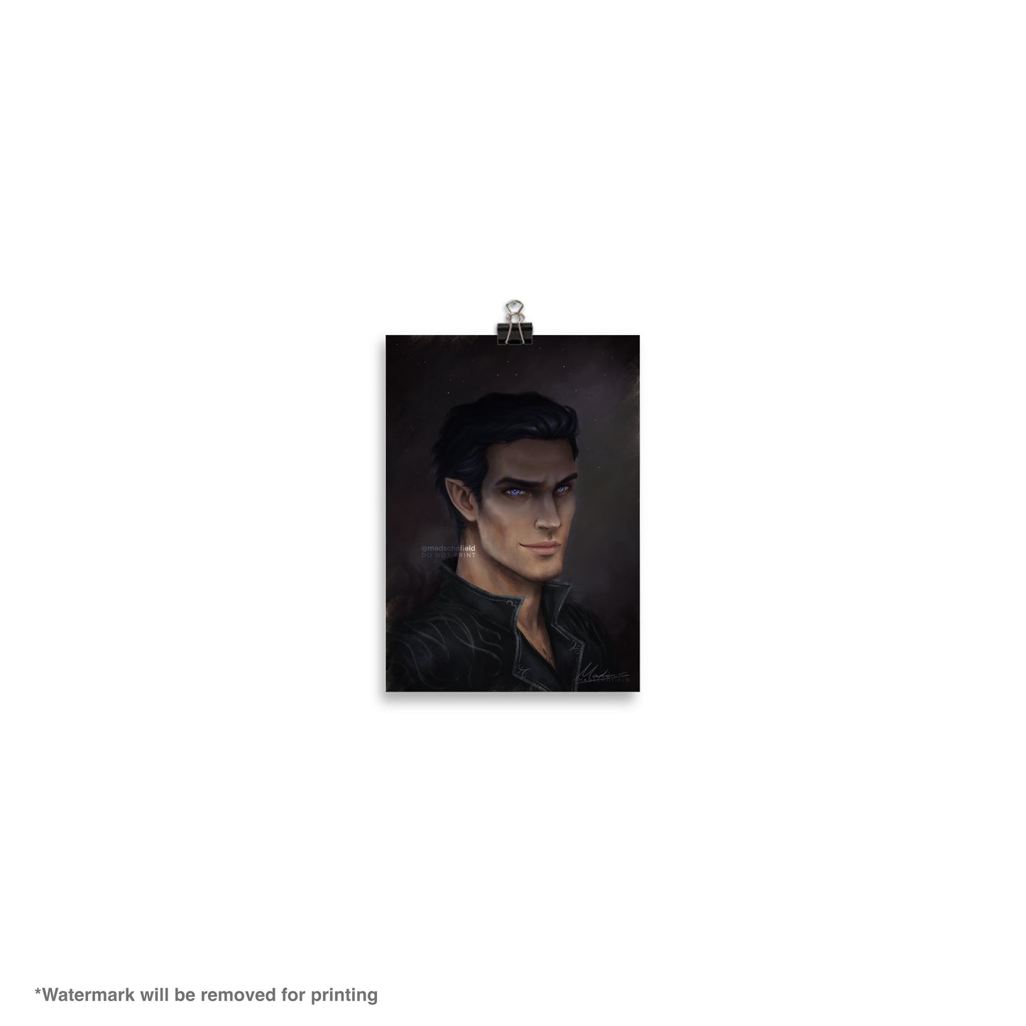 Rhysand UTM Portrait | Poster
