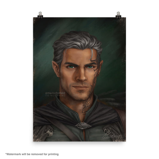 Rowan Portrait Poster *NEW smiling ver