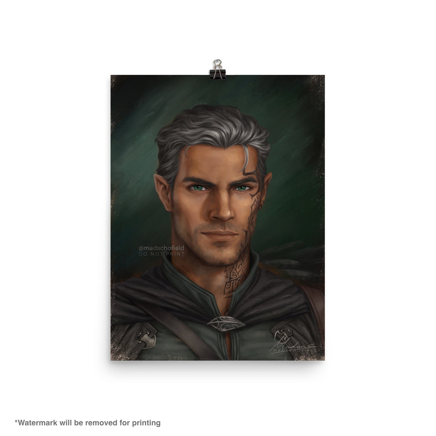 Rowan Portrait Poster *NEW smiling ver