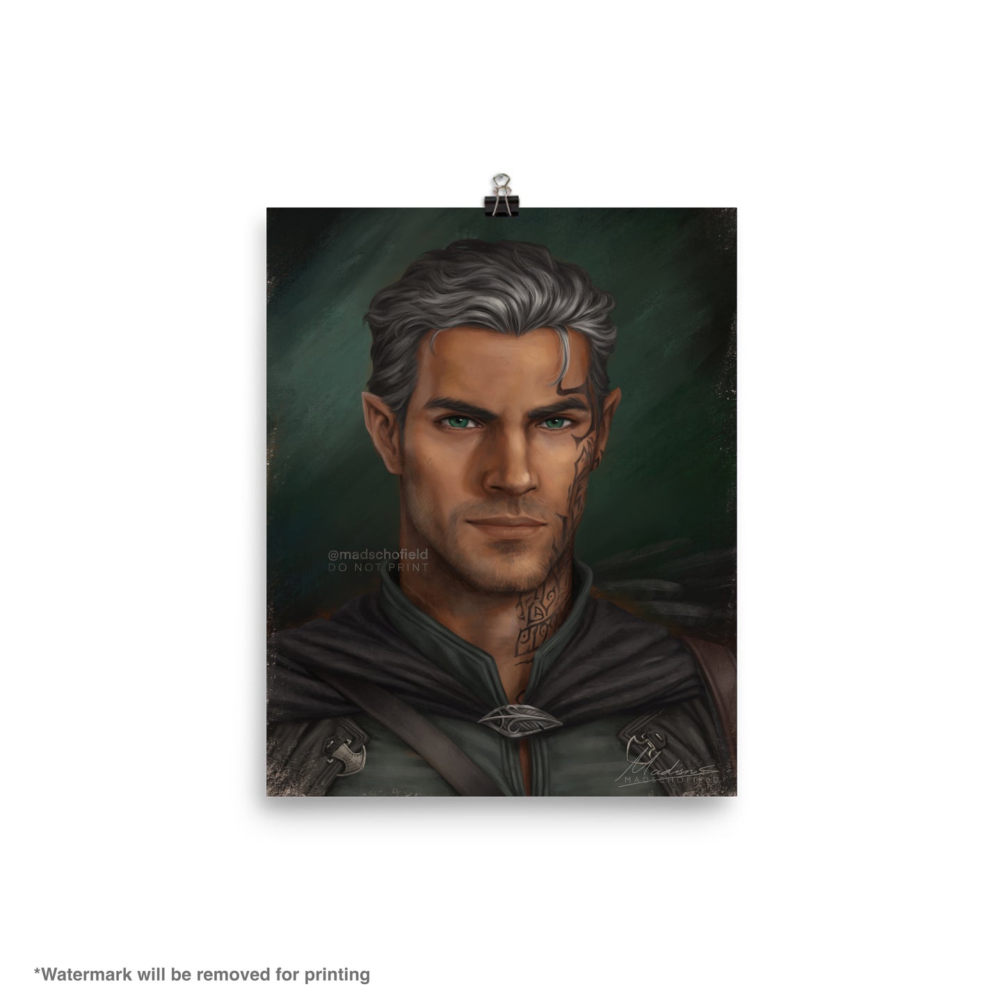 Rowan Portrait Poster *NEW smiling ver