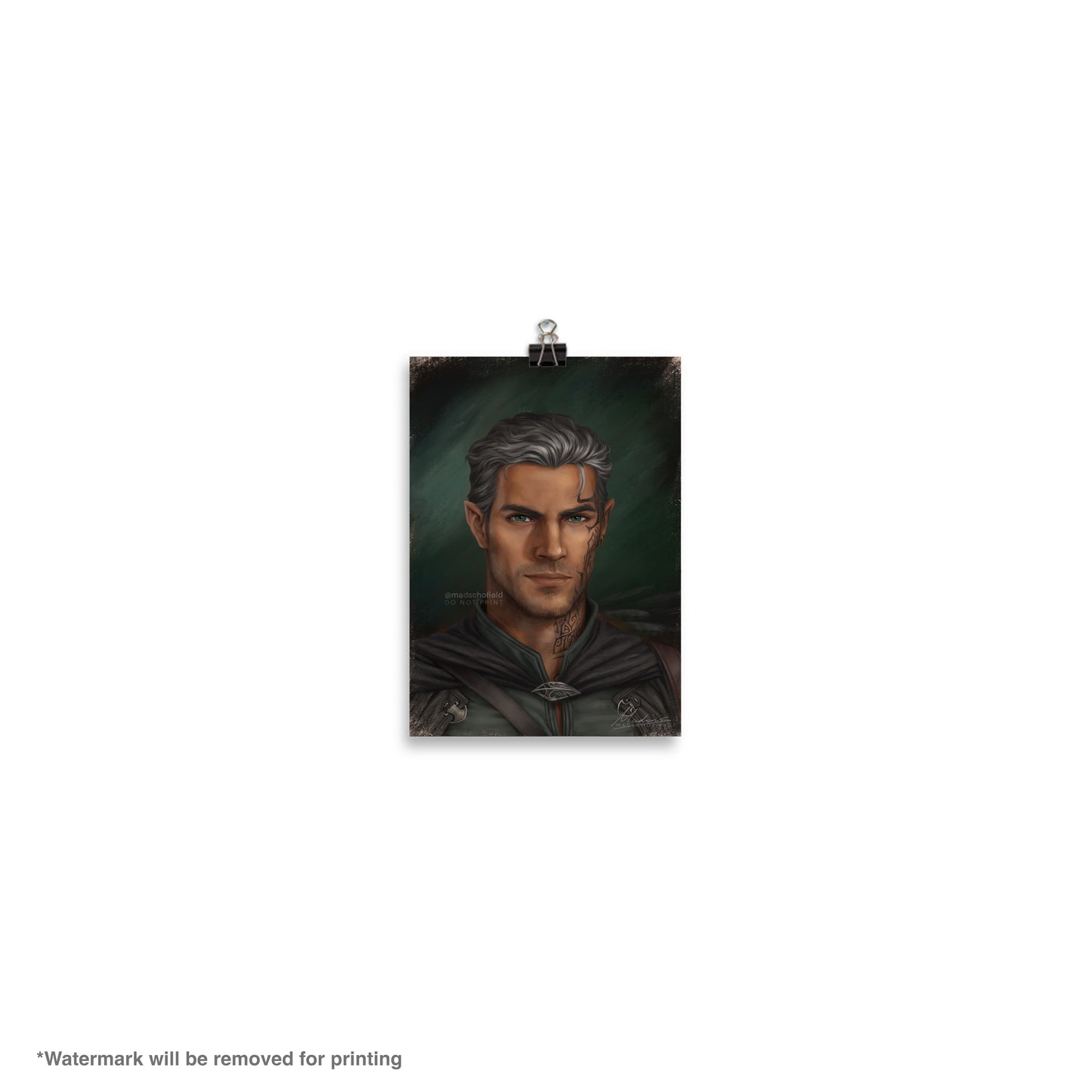 Rowan Portrait Poster *NEW smiling ver