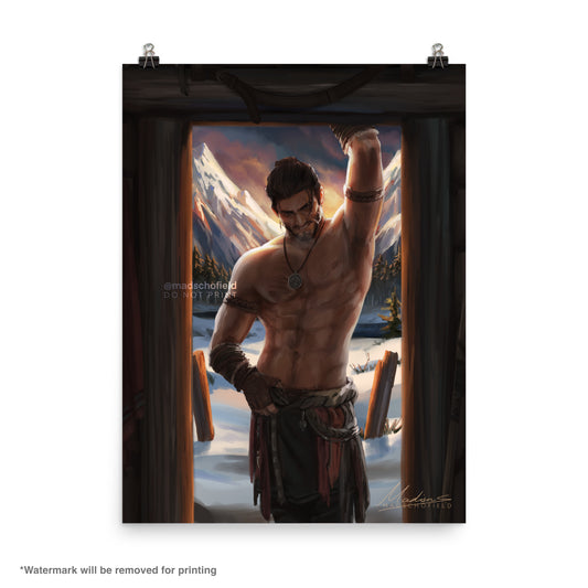 Werebear at the Door | Poster