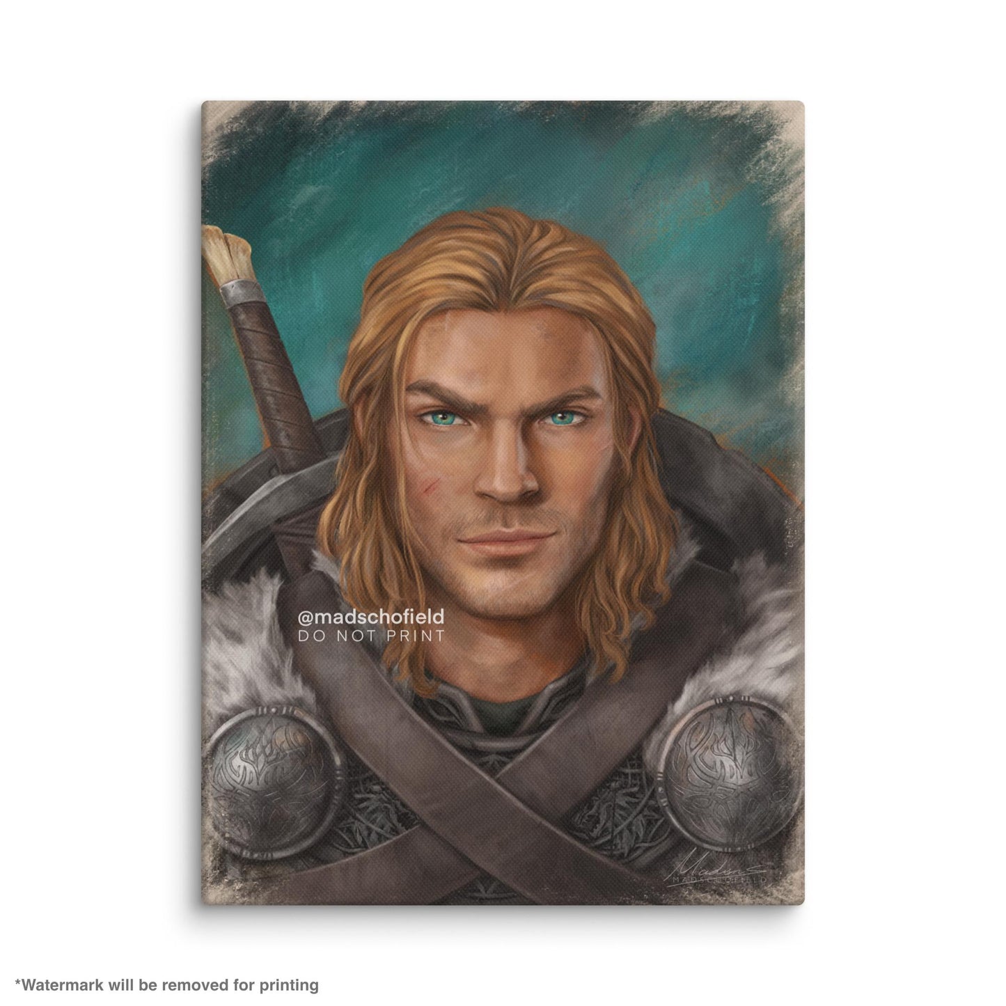 Aedion Portrait Canvas