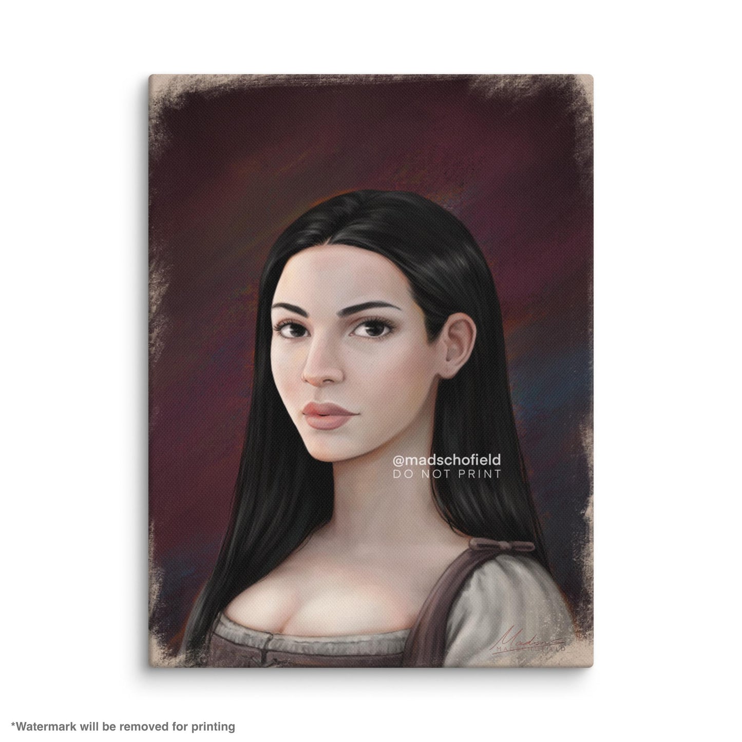 Elide Portrait | Canvas