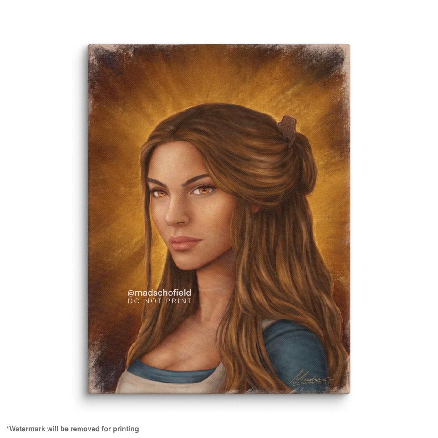 Yrene Portrait | Canvas