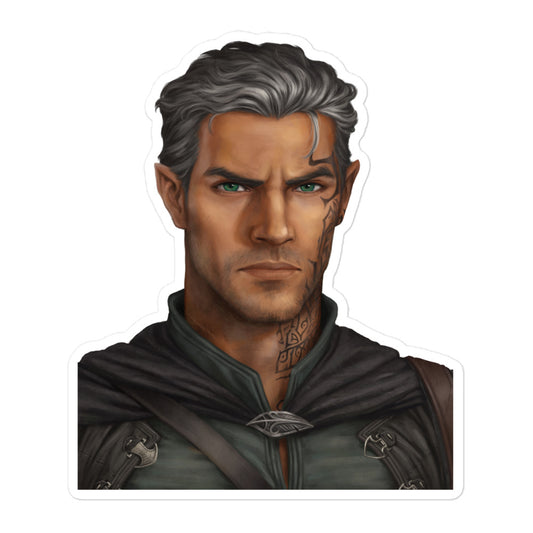 Rowan Portrait Kisscut Sticker