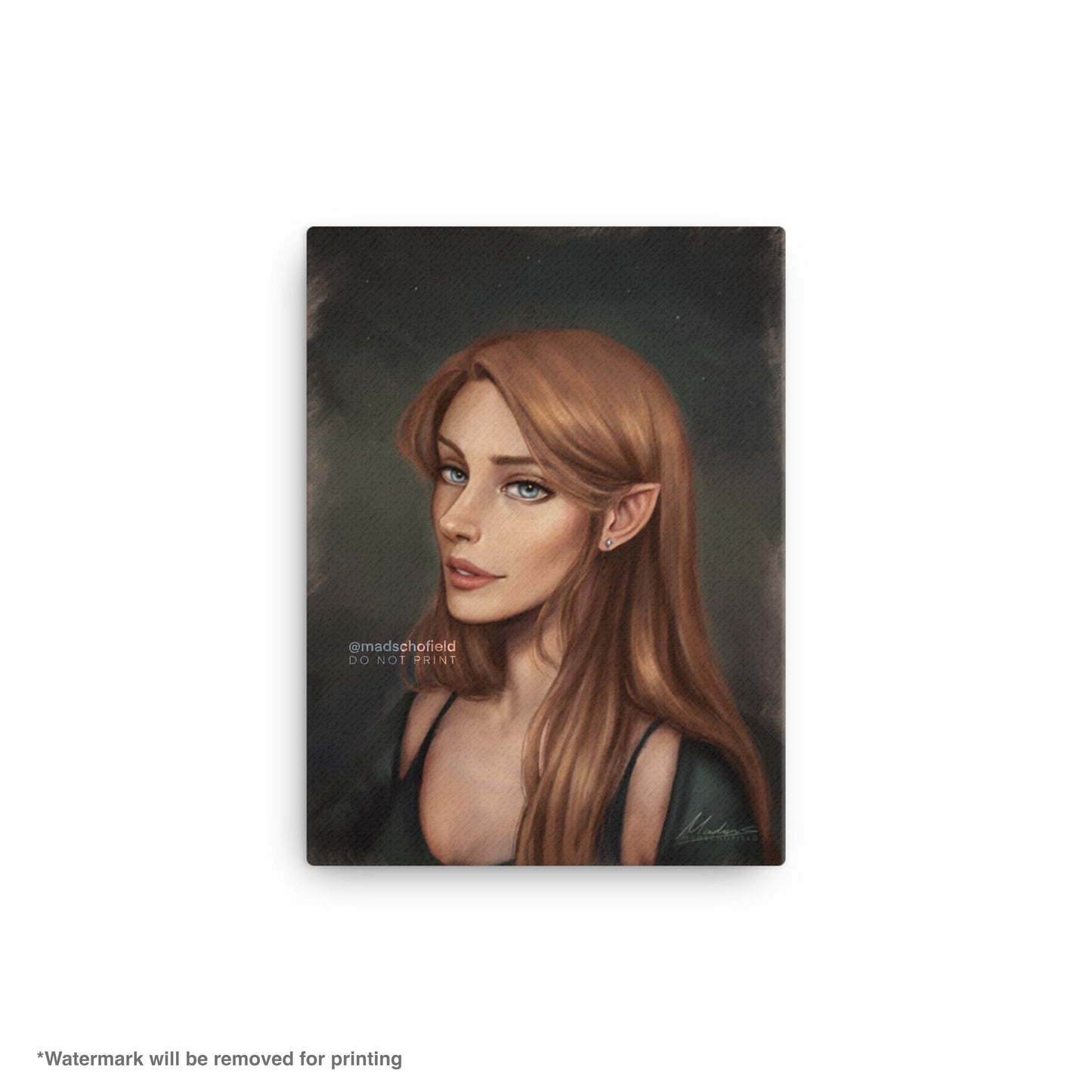 Feyre Portrait | Canvas