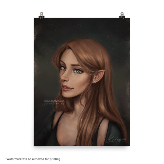 Feyre Portrait | Poster